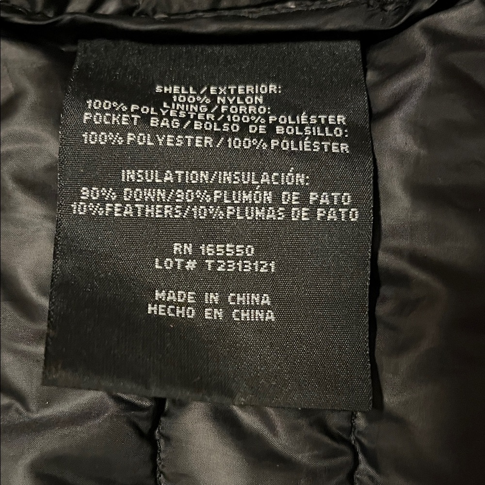 32 Degrees Women's Black Puffer Jacket - Picture 3 of 4